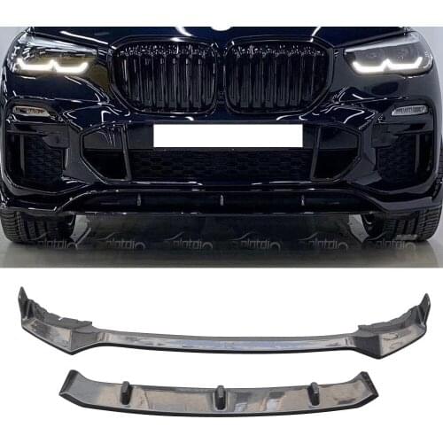 Front Lip Bumper Spoiler For BMW BMW X5 G05 19 UP Carbon Fiber Car Styling Body Kits OLOTDI
