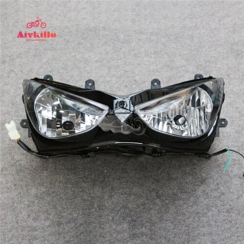 Headlight Assembly Headlamp Light Fit For Kawasaki ZX6R ZX-6 636 2005-2006 Motorcycle