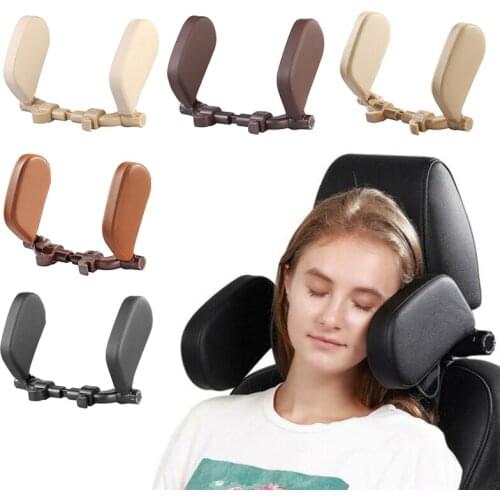 1PC Car Seat Headrest Travel Rest Sleeping U Shape Neck Pillow Head Support For Kids Adults Auto Seat Head Cushion Car Pillow