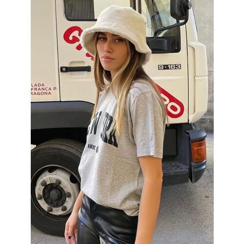 Rowling Chic Women's T-shirts With Inscriptions