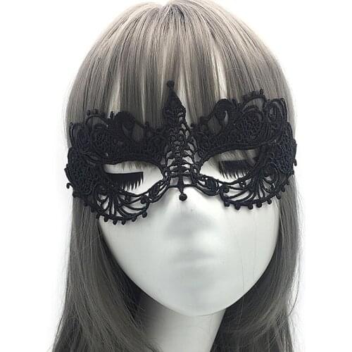 Party Half Face Lace Blindfold Sexy Prom Festival Performance Mask Adult Sex Costume Kawaii Blindfold Womens Erotic Accessories