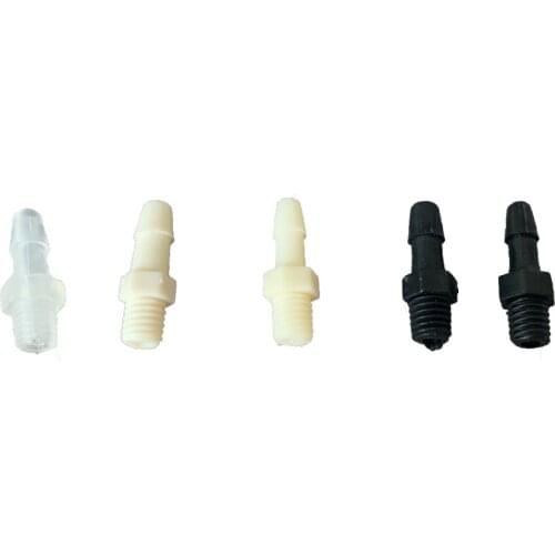 LETOP 20PCS Plastic Ink Tube Connectors For Mimaki Roland Mutoh Allwin Xuli Xenons Inkjet Printer Ink Tube Connector Clips