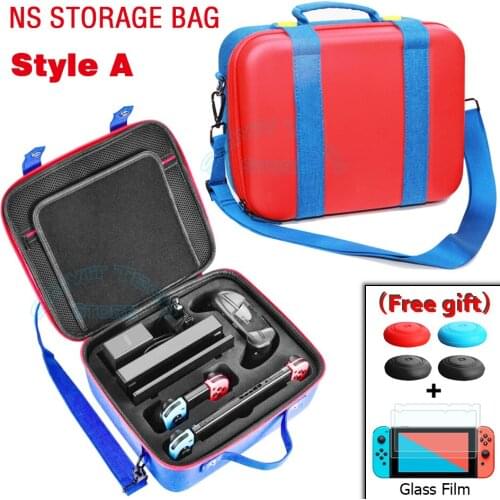 For Nintendoswitch Big Capacity EVA Bag Portable Protective Hard Shell Storage Case Cover for Nintendo Switch Game Console