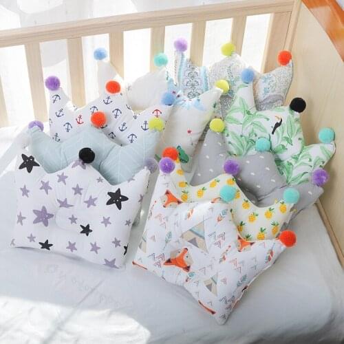 Baby Anti Roll Pillow Toddler Headrest Support Convave Pillow Head Protection Nurising Pillow Prevent Flat Head Baby Bedding