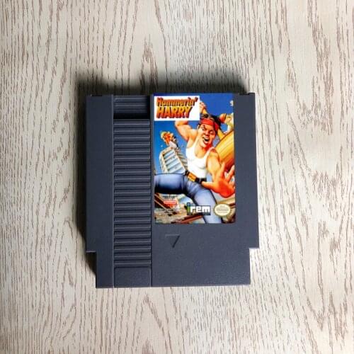 Hammerin' Harry - 72 pins 8bit game cartridge