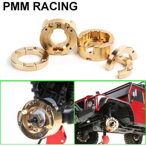 Brass steering counterweight Bridge side axle Heavy block For 1/10 RC Crawler Car Traxxas TRX4 Defender G500 G63 Upgrade Parts