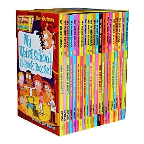 HOT !Complete set of 21 sets of English original picture book childrens novels reading funny baby enlightenment comic books
