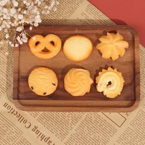 1Pc Artificial Cookie Faux Cookie Model Home Simulation Biscuit Food Dessert Baking Kitchen Decoration Table Window Props