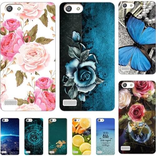 Fashion Flower Case For OPPO Neo 7 7S A33 2015 A33M A33W 5.0" Cover Soft Silicone Cat Printing Capa Back Coque