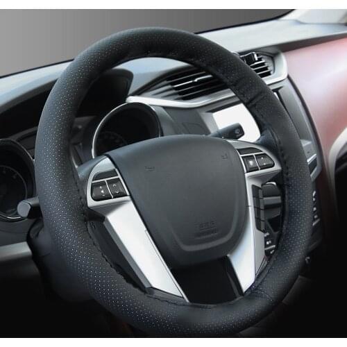 DIY Car Steering Wheel Covers soft Leather braid for Volkswagen VW Jetta MK5 6 Golf 4 5 6 7 CC Tiguan Passat B5 B6 b7 Polo