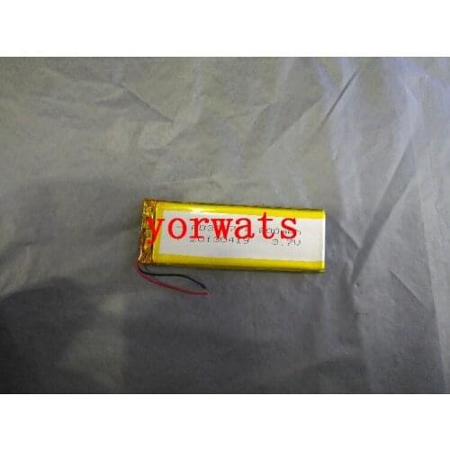 New Hot A Rechargeable Li-ion Cell New 3.7V lithium ion battery 382774 800MAH ebook digital PSP charging protection board