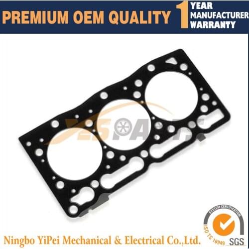 Engine Head Gasket For Yanmar 3TN78L 3D78-1E 3D78 Komatsu Kobelco Excavator