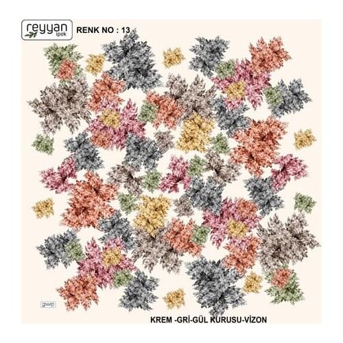 REYYAN SILK OYALIK WRITING (NEW QUALITY)-DESEN-20 - RENK-13