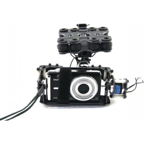 Brushless motor Control Gimbal PTZ Camera Mount for Card Camera Gopro ILDC FPV