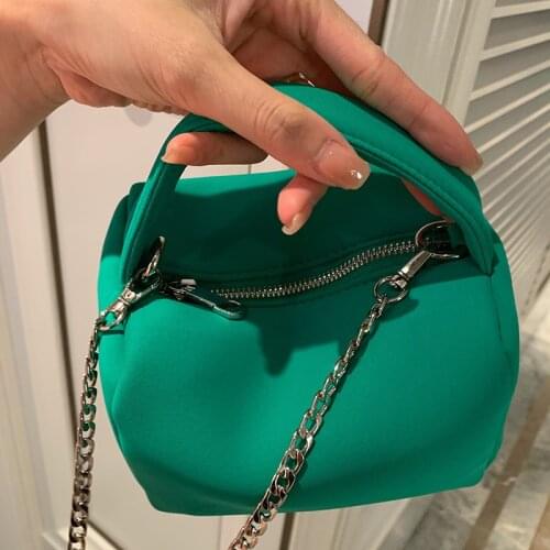Fashion Women Shoulder Bag Braided Shoulder Neoprene Crossbody Bag Small Square Bag Luxury Shoulder Bag Female Purse sac