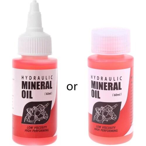 Bicycle Brake Mineral Oil System 60ml Fluid Cycling Mountain Bikes