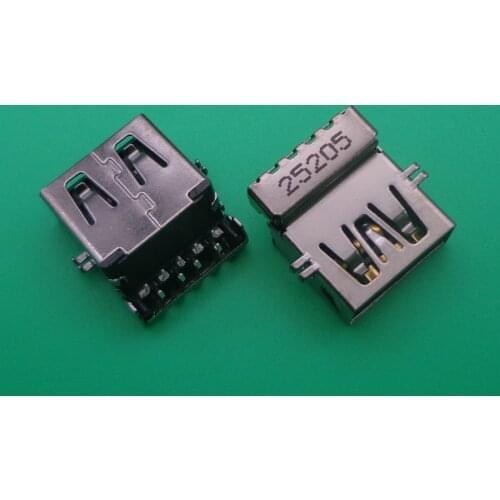 2pcs/lot 3.0 USB Jack Socket Connector for Lenovo ThinkPad T440 T440s T450 T450s T460 etc USB3.0 port