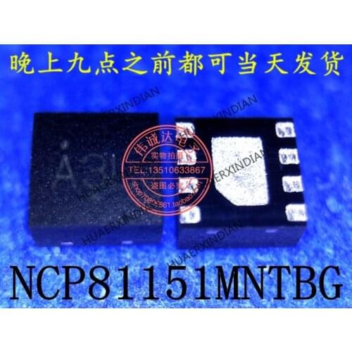 1Pieces New Original NCP81151MNTBG NCP81151 Type A3L A3 QFN8 In Stock Real Picture