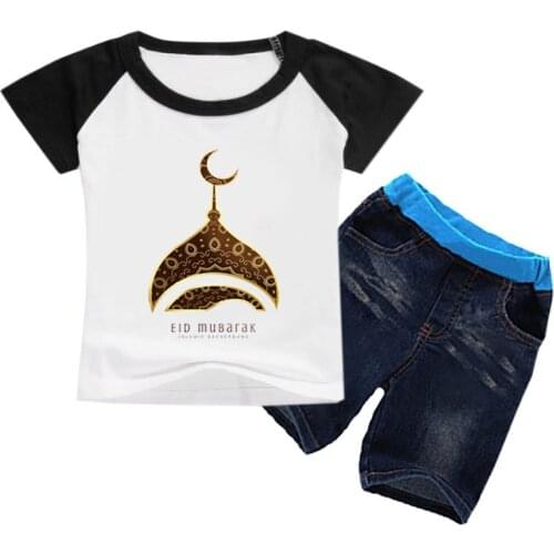 2-12Y 2021 Boys Girls Kids Clothes T-Shirt Short T Suit Summer Sport Suit Baby Costume Children Clothing Tees T-shirt + Shorts