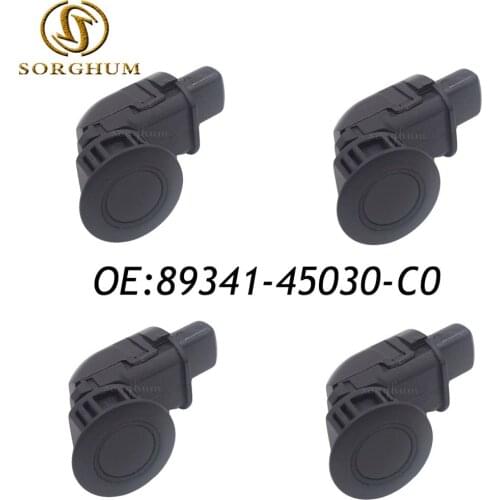 4PCS 89341-45030-C0 89341-45030 PDC Ultrasonic Parking sensor For 2006-2010 Toyota Sienna