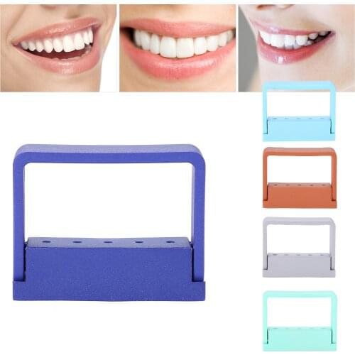 5 Colors 5 Holes Dental Disinfection Box Autoclave Sterilization Case for Needles