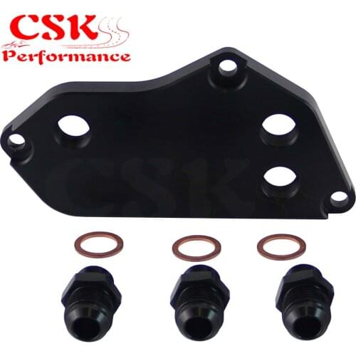 AN10 Oil Cooler Sandwich Adapter Fits For BMW 3 series F30 / F31 2012-2015