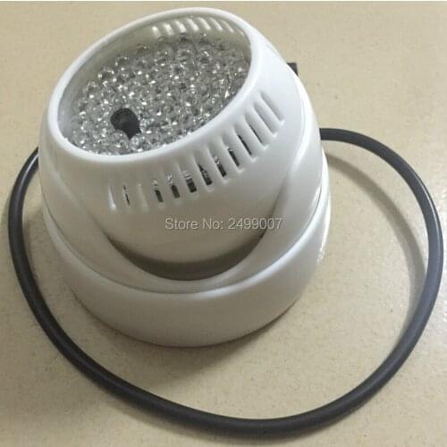 Free Shipping Mini Indoor IR Infrared Illuminator 940nm Wavelength IR LEDs 48pcs Dome Type CCTV IR Illuminator Lamp