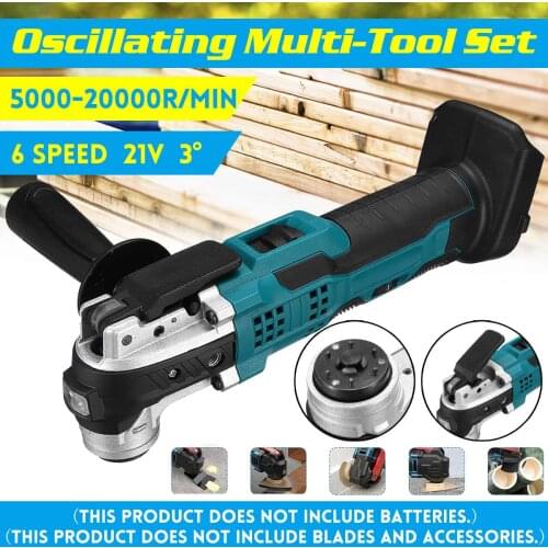 Cordless Powerful Oscillating Multi Tools Electric Trimmer Saws Home DIY Rechargeable Woodworking Tools For Makita 18V Battery