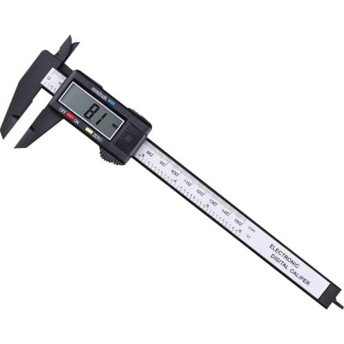 0-150mm Digital Vernier Calipers LCD Electronic caliper Carbon Fiber Gauge height measuring tools instruments micrometer