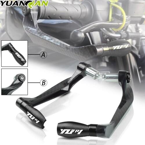 For Yamaha YZF R1 YZFR1 R1M R1S 2005-2019 2006 Handle bar Grips End Brake Clutch Lever Guard Protection Motorcycle Accessories