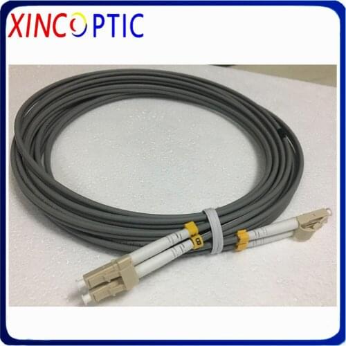 2core 30M Duplex Multimode Armored Patch Cord 2 cores 30M MM 50/125 OM1 OM2 3.0mm 2 fiber Optical Fiber Jumper Cable