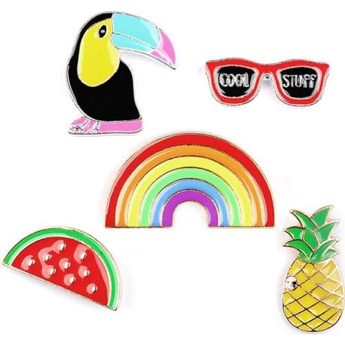 Hua Ming Ce Brooches Lips For Clothes
