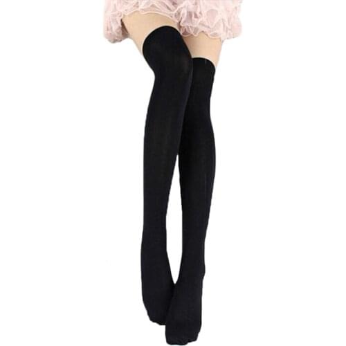 Over Knee Pantyhose Candy Colors Women Stockings Trendy Sexy Velvet Stocking Cute Sexy Thigh High Stockings