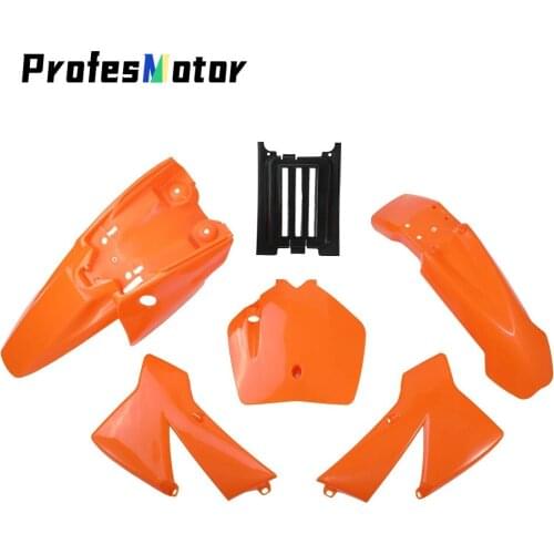 Plastic Body Fender Kit Body Cover Kit For SX 50CC 50 50SX KTM50 Mini Adventure Junior Adventur 2003-2008 Dirt Bike Pit Bike