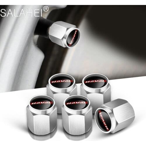 5Pcs Car Accessories Car Wheel Tire Valve Tyre Caps Cover For Great Wall Haval f7 f9 h6 f7x h2 h3 h5 h7 h8 h9 m4 Car Accessories