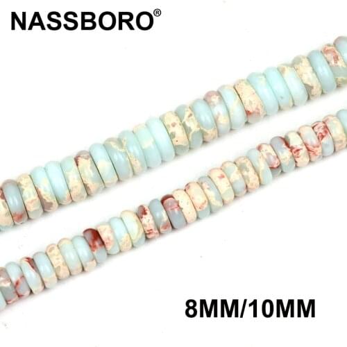 Fashion Emperor Stone Natural Stones Spacer Beads DIY Woman Bracelet Necklace Ear Stud and Jewelry Accessories 3x8mm 3x10nm