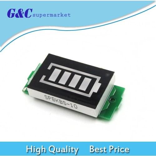 2S 2 Series Lithium Battery Capacity Indicator Module 8.4V Blue Display Electric Vehicle Battery Power Tester diy electronics