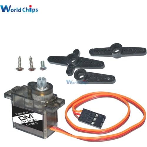 Metal Gear MG90S 9g Servo Analog Upgraded SG90 High Speed For Rc Helicopter Plane Boat Car MG90 9G