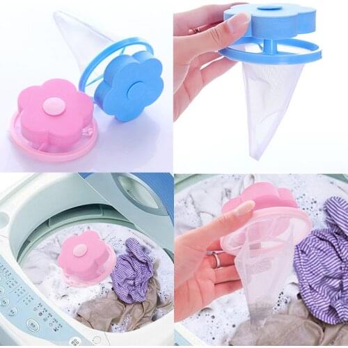 Laundry Balls Pet Fur Hair Removal Catcher Filter Mesh Cleaning Balls Cleanpads Washing Machine Floating Laundry Filter Bag Net