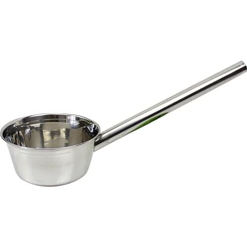 Stainless Steel Scoop Long Handle Ladle Soup Spoon Kitchen Tools Mirror Polish Scoop Kitchen Big Capacity Water Bailer Tableware
