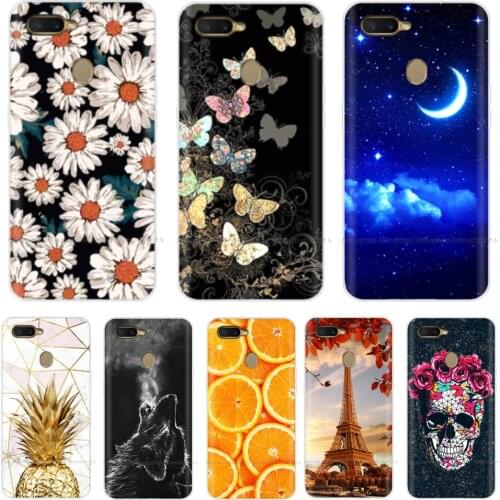 For OPPO AX7 Case Silicone Phone Cover Soft TPU Cartoon Back Case For OPPO A5s A7 2018 A5S AX5S A 7 OPPOA7 Cover Case AX 5S