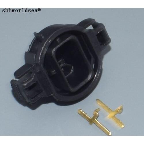 Worldgolden 2P H16 5202 5201 PSX24W Connector Harness Socket Replacement Car HID LED Light Bulb Wire Pigtail Plug Male Adapters