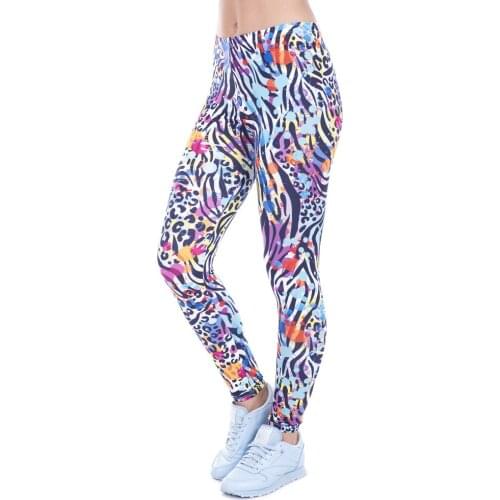 Women Legging Wild Dots Printed leggins for Women leggings High Waist Legins Woman Pants Stretch Leggings