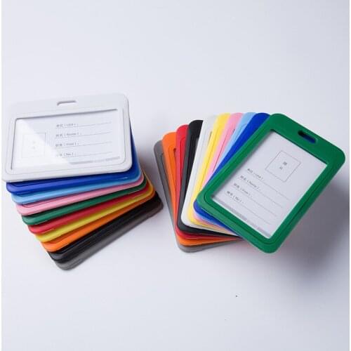 Badges ID Credential Medical Card Holder Pass Bus Protector with Lanyard for School Students Office Nureing Accessories Supplies