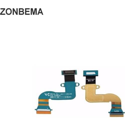 ZONBEMA 10pcs/lot High Quality For Samsung Galaxy Tab 2 7.0 P3100 P6200 P3110 LCD Flex Cable Ribbon Screen Connector Flex Cable