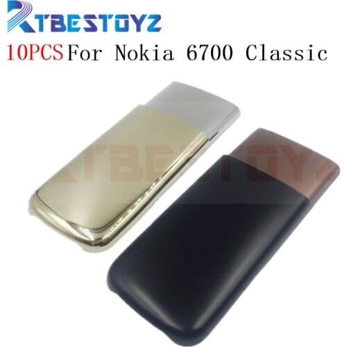 10PCS/Lot Battery Door Back Cover For Nokia 6700 Classic Housing 6700C Battery Door Back Cover Housing