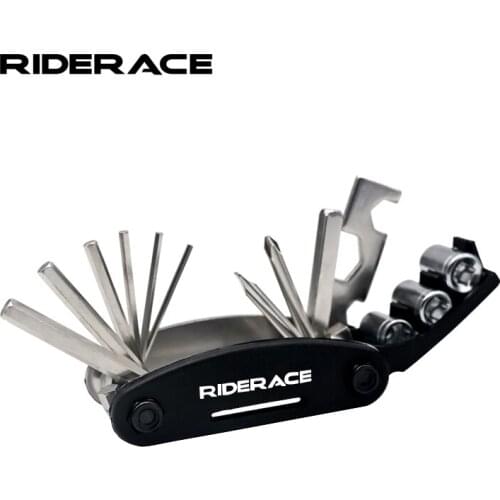 16 In1Bycicle Repair Tool Kit Mini Fold Repair Tool Kit Multi-Function Hex Wrench Nut Tire Repair Bike Hex Allen Key Screwdriver