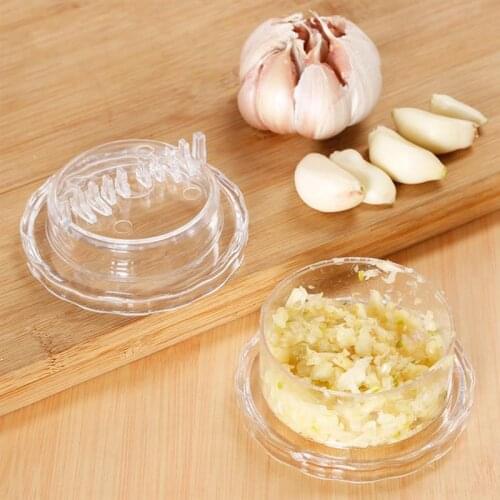 2Pcs Ginger Garlic Crusher Kitchen Utensils Garlic Press Box Food Choppers Manual Garlic Processors Kitchen Gadgets Accessories