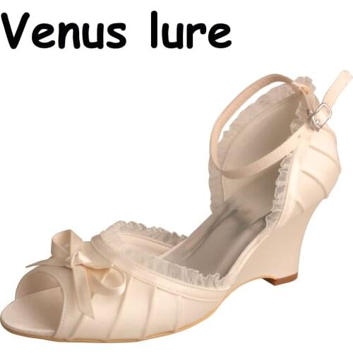 23 Colors Summer Women Wedge Sandals Wedding in Summer 7CM