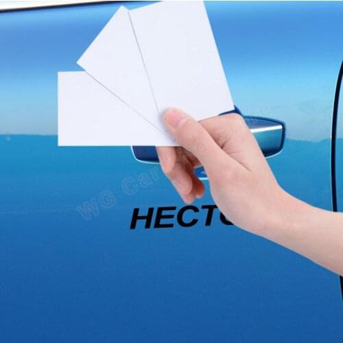 4pcs Car Light Eyebrows Stickers For MG HECTOR Car Fuel Tank Cap Protector Sticker Decoration Vinyl Decals